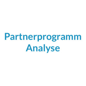 Partnerprogramm Analyse